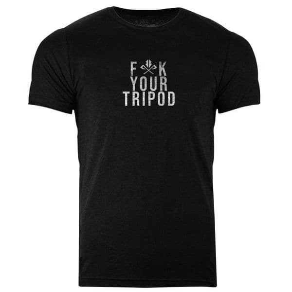 s779 Fuck your tripod tee