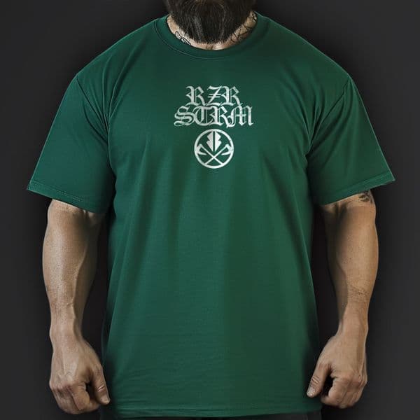 s803 rzr23 Heavy Oversized Tee - Green