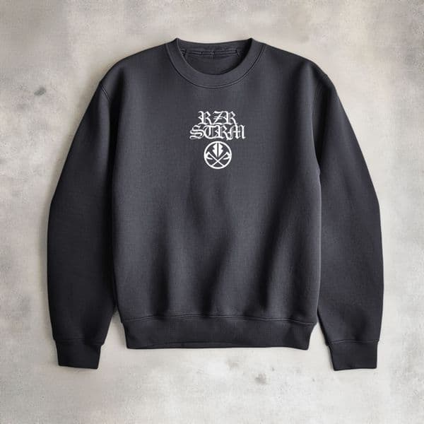 s803 rzr23 Hvy440 Sweat - Solid Charcoal