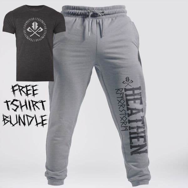 Mens black Casual athletic jogger sweatpants