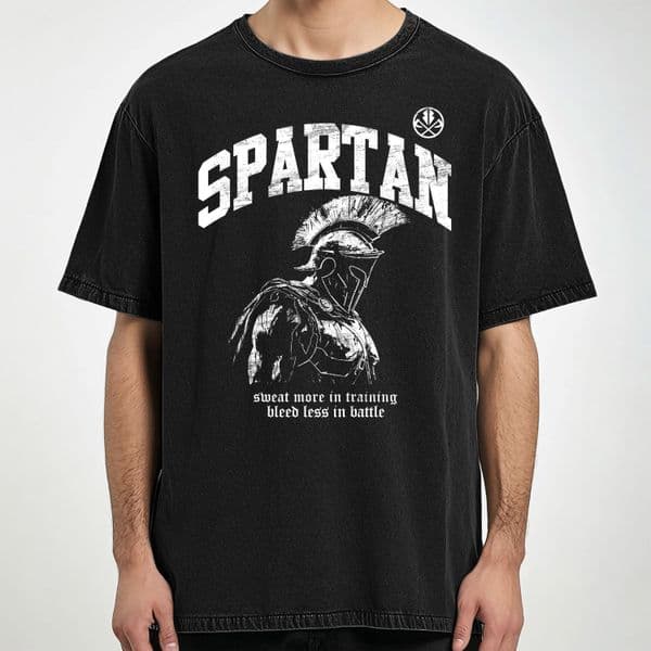 s846 HVY Oversized Tshirt spartan