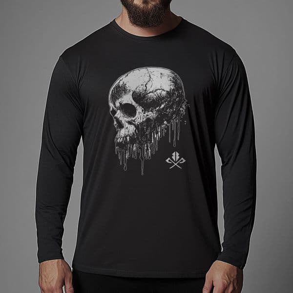 s847 Sacrament long sleeve tee - Black
