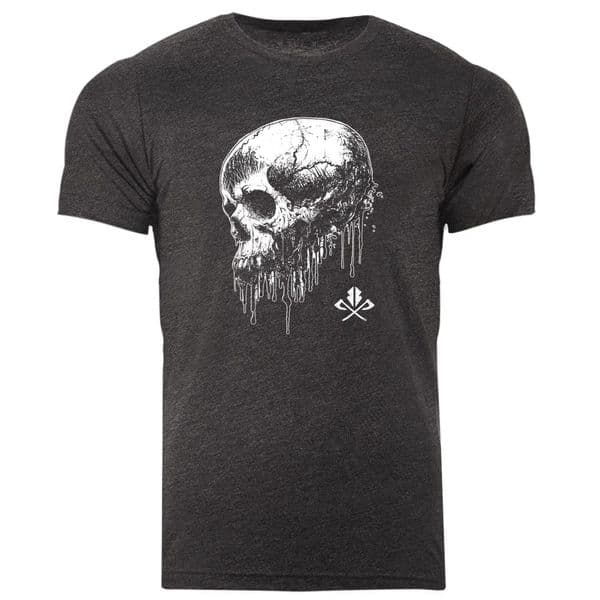 s847 Sacrament tee - Dark Heather Charcoal