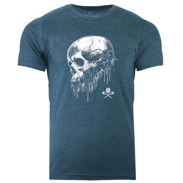 s847 Sacrament tee - Heather Deep Teal