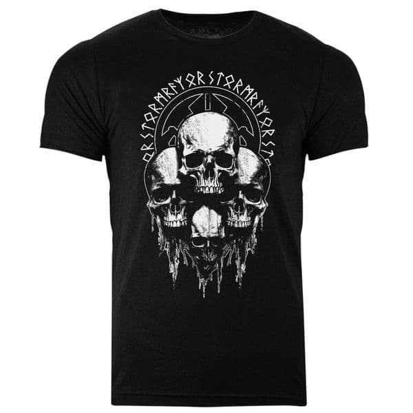 s848 Ceremony tee - Heather Black