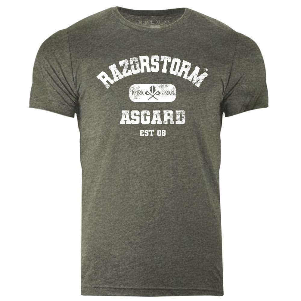 Asgard Menu s850 Asgard tee - Heather Military Green