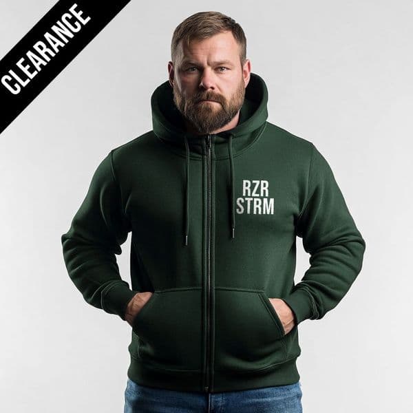 s897 Clearance zip winter hoodie - Bottle