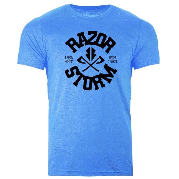 s899 Vortex tee - Heather Columbia Blue