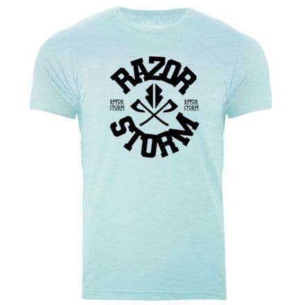s899 Vortex tee - Heather Ice Blue