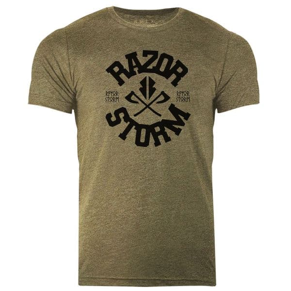 s899 Vortex tee - Heather Olive
