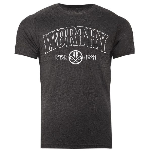 s906 Worthy v24 tshirt - Dark Grey Heather