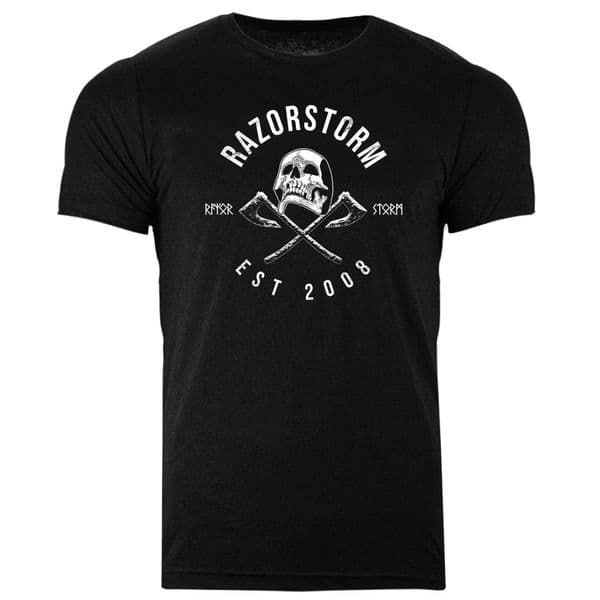 s907 Trophy tshirt - Heather Black
