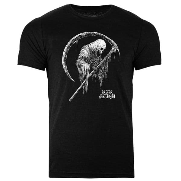 s912 Scythe tshirt - Heather Black