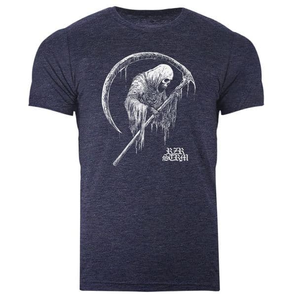 s912 Scythe tshirt - Heather Navy
