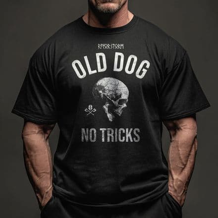 s928 OD no tricks V2 HVY Oversized Tee - Black