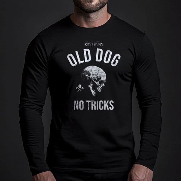 s928 OD no tricks V2 long sleeve tee - Black