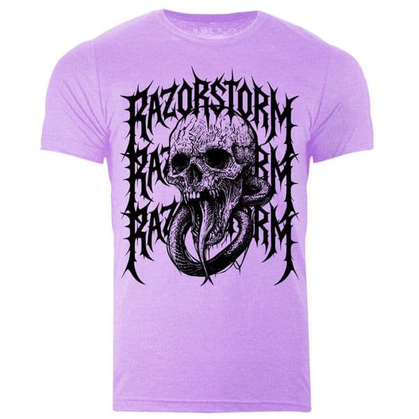 s938 Fiend T-shirt - Heather Prism Lilac