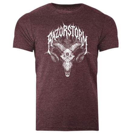 s947 Cursed  T-shirt - Heather Maroon