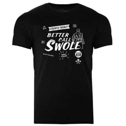 s962 Better call swole T-shirt - Heather Black