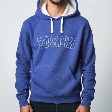 s977 Stormweight hoodie - Royal Melange