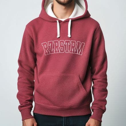 s977 Stormweight hoodie - Wine Melange