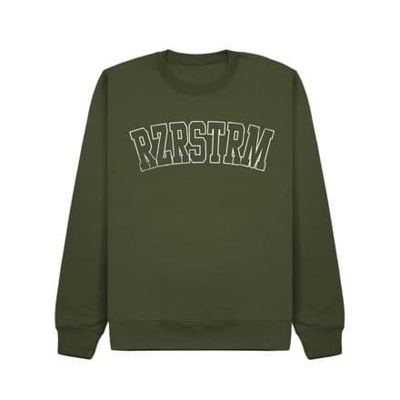 s977 Summer Sweatshirt - Army Green - Clearance