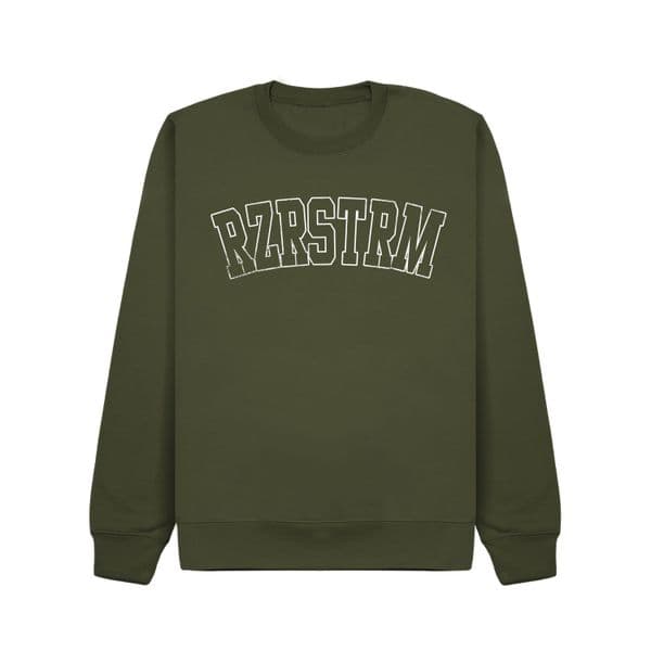 s977 Summer Sweatshirt - Army Green - Clearance