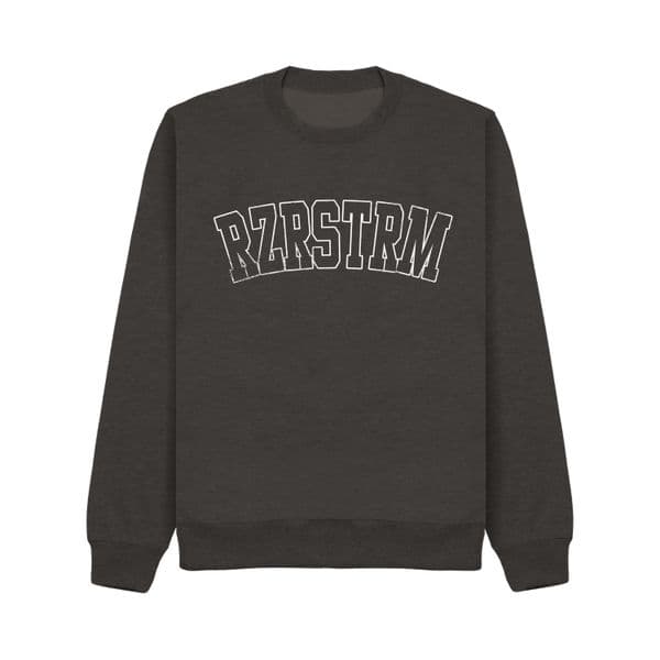 s977 Summer Sweatshirt - Charcoal Melange - Clearance