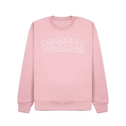 s977 Summer Sweatshirt - Pink - Clearance
