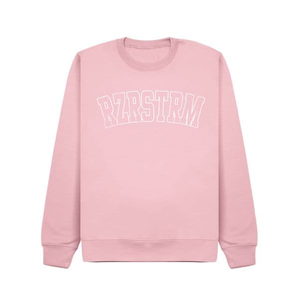 s977 Summer Sweatshirt - Pink - Clearance