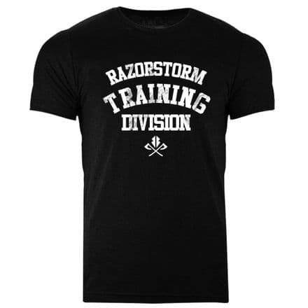 s981 Razostorm Training Division T-shirt - Heather Black