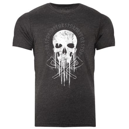 s986 Drip T-shirt - Dark Grey Heather