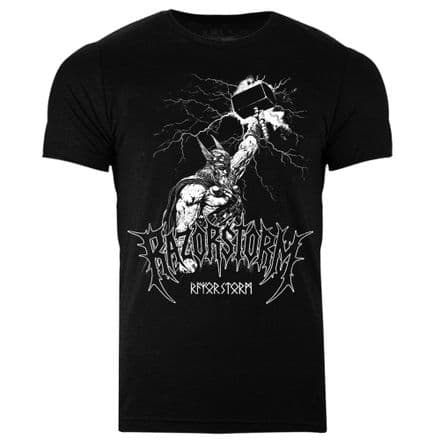 s987 Thundergod Power T-shirt - Heather Black