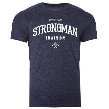 s990 Stongman training T-shirt - Heather Navy