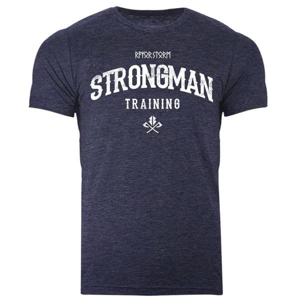s990 Stongman training T-shirt - Heather Navy