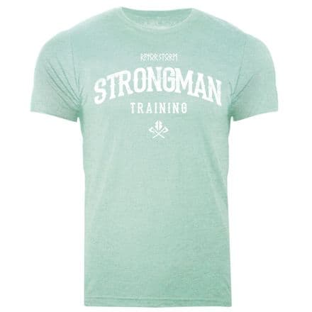 s990 Stongman training T-shirt - Heather Prism Mint