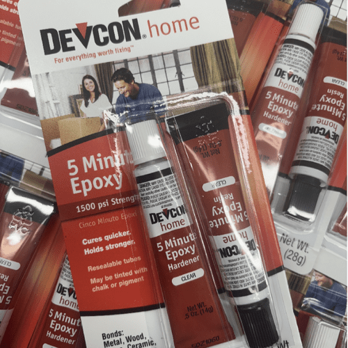 Devcon 5 minute epoxy adhesive