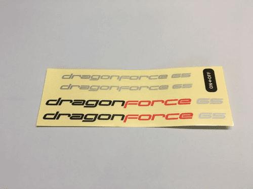 DF65 Hull decal sticker set