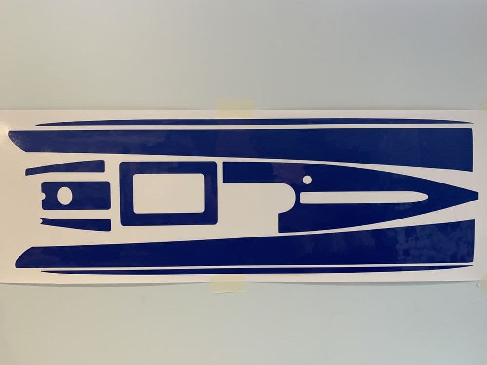 DF65 V6-8 Hull/deck decals - colour  choice