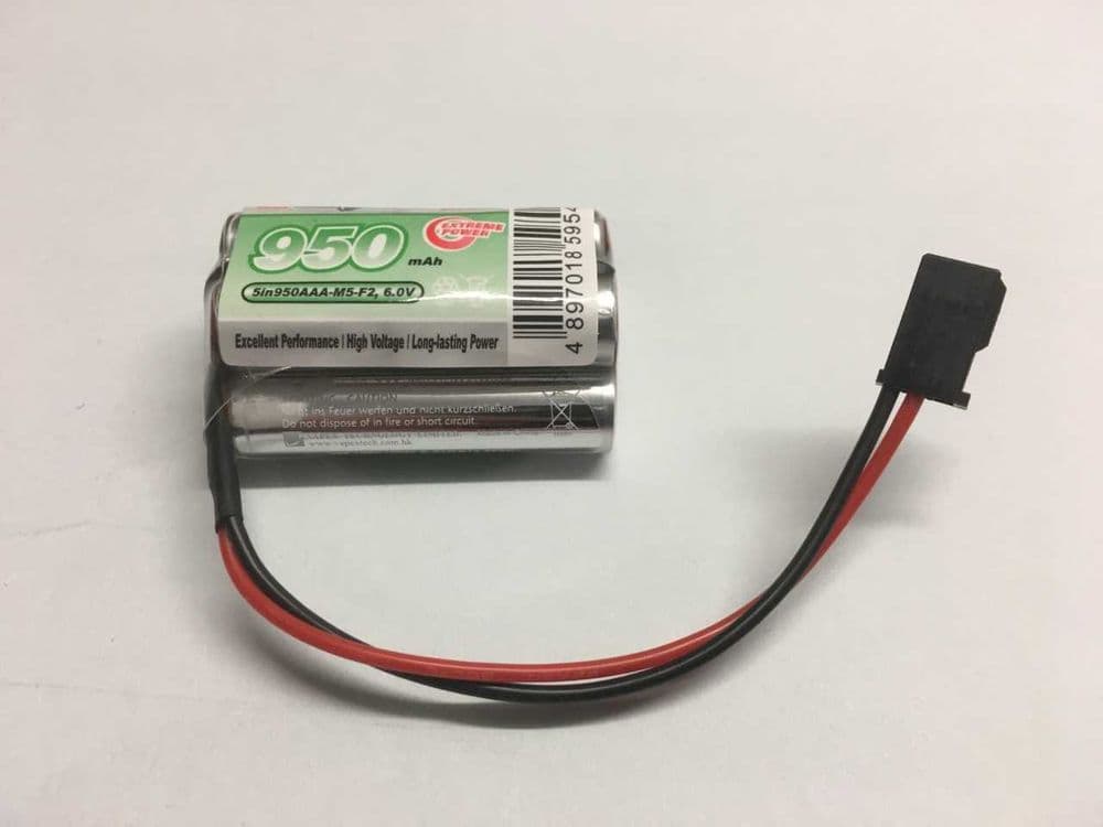 DF95 950mAh AAA 6v battery pack - HUMP