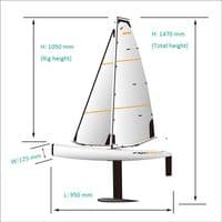 DragonFlite 95 V3 -  Futaba T6K Radio System