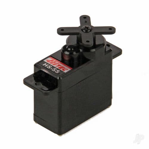 Hitec HS-55 Rudder servo for DF65 / DF95