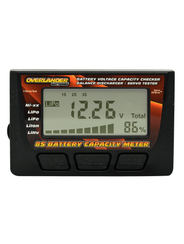 Overlander 8S Battery capacity meter