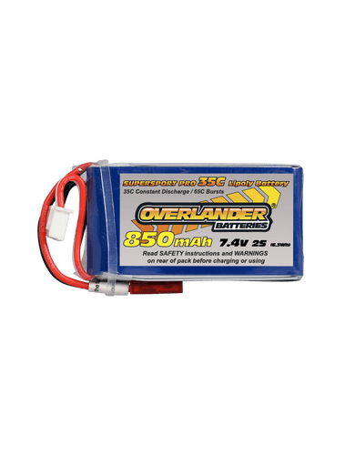 Overlander "LiPo" 850mAh 7.4 V battery