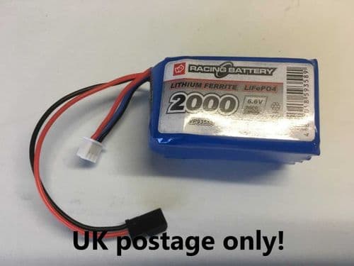 Vapex LiFe 6.6v 2000mah battery pack