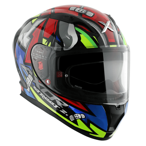 Axor Street Full Face Helmet - Hip Hop Athena Grey Mint Gloss (1)