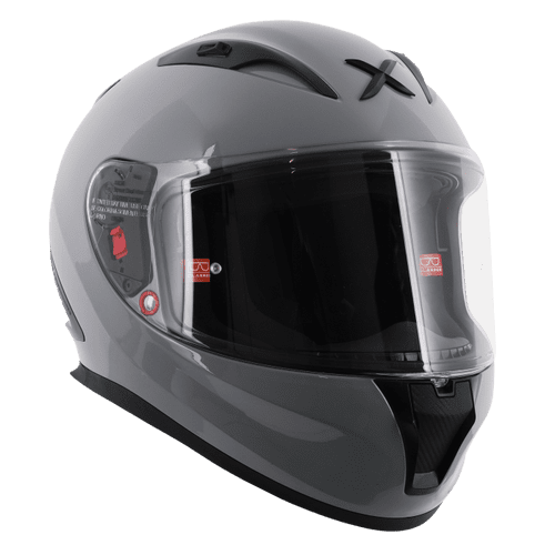 Axor Street Full Face Helmet - Solid Nardo Grey Gloss