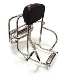 LAMBRETTA  3 in 1 Chrome Rear Carrier