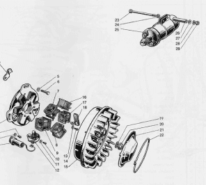 Lambretta Flywheel & Electronic Ignition Parts