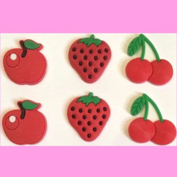 6 x Fruit Charms